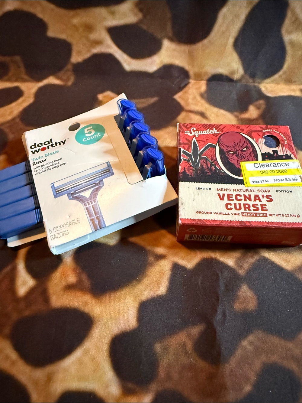 Deal Worthy Men’s Disposable Razor - Blue (5 Count)